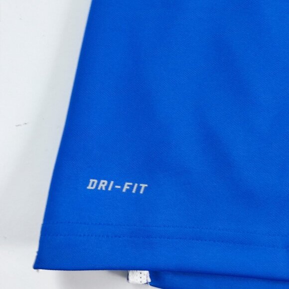 NWT Nike basketball training shirt women's size M blue white mesh on the side - Picture 10 of 14